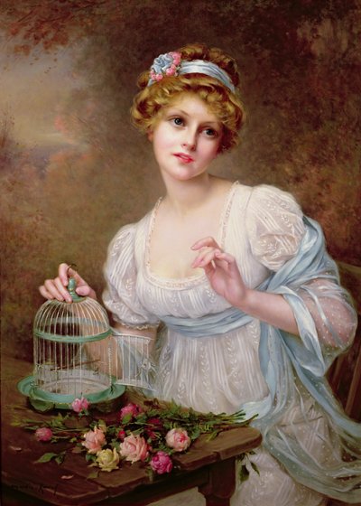 Der leere Vogelkäfig von Francois Martin Kavel